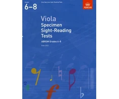 KNYGA Bookshop Viola Specimen Sight-Reading Tests, ABRSM Grades 6-8