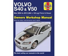 KNYGA Bookshop Volvo S40 &amp; V50 Petrol &amp; Diesel (Mar '04-'13) Haynes Repair Manual