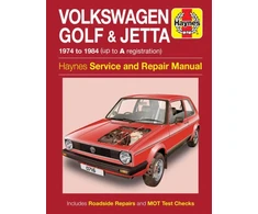 KNYGA Bookshop VW Golf &amp; Jetta Mk 1 Petrol 1.1 &amp; 1.3 (74 - 84) Haynes Repair Manual