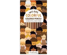 KNYGA Bookshop We Are Colorful Skin Tone Colored Pencils