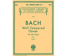 KNYGA Bookshop Well Tempered Clavier - Book 1