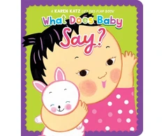 KNYGA Bookshop What Does Baby Say?
