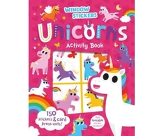 KNYGA Bookshop Window Sticker Unicorns