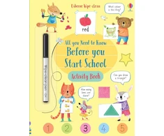 KNYGA Bookshop Wipe-Clean All You Need to Know Before You Start School Activity Book