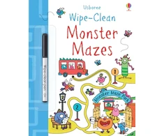 KNYGA Bookshop Wipe-Clean Monster Mazes