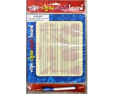 KNYGA Bookshop Wipe Clean Music Board
