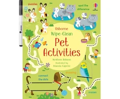 KNYGA Bookshop Wipe-Clean Pet Activities