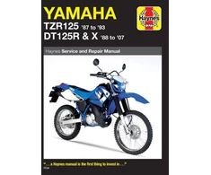 KNYGA Bookshop Yamaha TZR125 (87 - 93) &amp; DT125R/X (88 - 07) Haynes Repair Manual