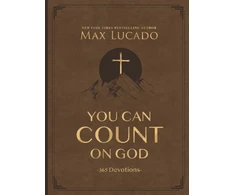 KNYGA Bookshop You Can Count on God, Large Text Leathersoft