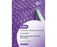 KNYGA Bpp Learning Media CIMA BA3 Fundamentals of Financial Accounting