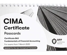 KNYGA Bpp Learning Media CIMA BA3 Fundamentals of Financial Accounting