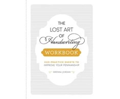 KNYGA Brenna Jordan Lost Art of Handwriting Workbook