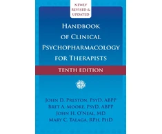 KNYGA Bret A Moore Handbook of Clinical Psychopharmacology for Therapists (Tenth Edition)