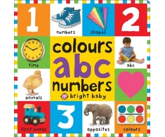 KNYGA Bright Books Limited Staff Colours ABC Numbers