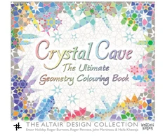 KNYGA Burrows Holiday Crystal Cave: The Ultimate Geometry Colouring Book