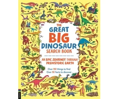 KNYGA Buster Books Great Big Dinosaur Search Book, An Epic Journey Through Prehistoric Earth