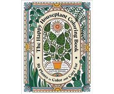 KNYGA Caitlin Keegan Happy Houseplant Coloring Book