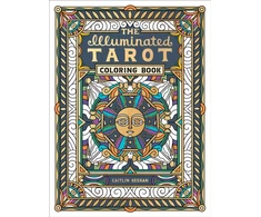 KNYGA Caitlin Keegan Illuminated Tarot Coloring Book