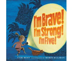 KNYGA Cari Best I'm Brave! I'm Strong! I'm Five!
