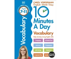 KNYGA Carol Vorderman 10 Minutes A Day Vocabulary, Ages 7-11 (Key Stage 2)
