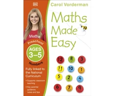 KNYGA Carol Vorderman Maths Made Easy: Numbers, Ages 3-5 (Preschool)