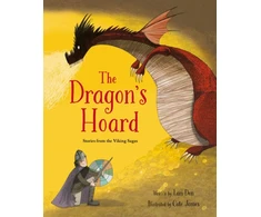 KNYGA Cate James (illustrator) Lari Don Dragon's Hoard, Stories from the Viking Sagas