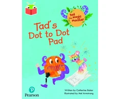 KNYGA Catherine Baker Bug Club Independent Phase 2 Unit 3: Tad the Magic Monster: Tad's Dot to Dot Pad