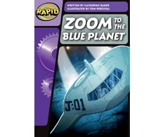 KNYGA Catherine Baker Rapid Phonics Step 3: Zoom to the Mėlyna Planet (Fiction)
