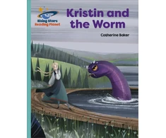 KNYGA Catherine Baker Reading Planet - Kristin and the Worm - Turquoise: Galaxy