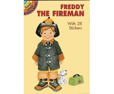 KNYGA Cathy Beylon Freddy the Fireman Paper Doll