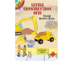 KNYGA Cathy Beylon Little Construction Site Sticker Activity Book