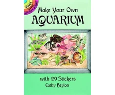 KNYGA Cathy Beylon Make Your Own Aquarium with 29 Stickers