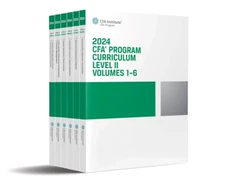 KNYGA Cfa Institute 2024 CFA Program Curriculum Level II Box Set, Volumes 1 - 6