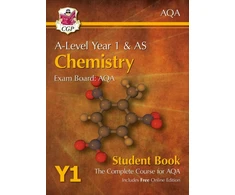 KNYGA Cgp Books A-Level Chemistry for AQA: Year 1 &amp; AS Student Book with Online Edition