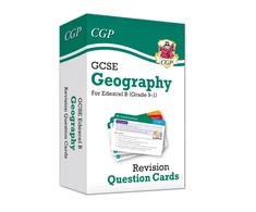 KNYGA Cgp Books GCSE Geography Edexcel B Revision Question Cards