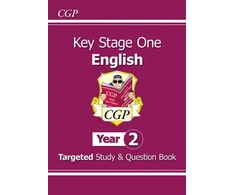 KNYGA Cgp Books KS1 English Year 2 Targeted Study &amp; Question Book