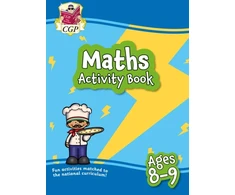 KNYGA Cgp Books Maths Activity Book for Ages 8-9 (Year 4)