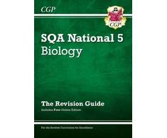 KNYGA Cgp Books National 5 Biology: SQA Revision Guide with Online Edition