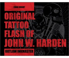 KNYGA Chad Knight Original Tattoo Flash of John W. Harden
