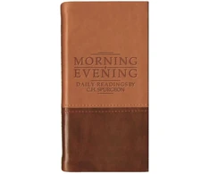 KNYGA Charles Haddon Spurgeon Morning And Evening - Matt Tan/Burgundy