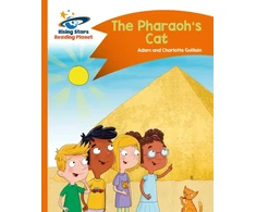 KNYGA Charlotte Guillain Reading Planet - The Pharaoh's Cat - Oranžinis: Comet Street Kids