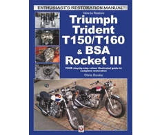 KNYGA Chris Rooke How to Restore Triumph Trident T150/T160 &amp; Bsa Rocket III