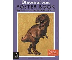 KNYGA Chris Wormell Dinosaurium Poster Book