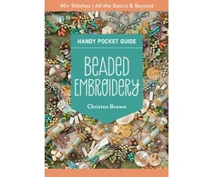 KNYGA Christen Brown Beaded Embroidery Handy Pocket Guide
