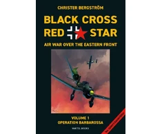 KNYGA Christer Bergstrom Juodas Cross Raudona Star -- Air War Over the Eastern Front, Volume 1: Barbarossa