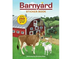 KNYGA Christina Wald Barnyard Sticker Book
