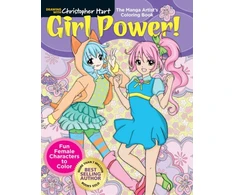 KNYGA Christopher Hart Manga Artist's Coloring Book: Girl Power!