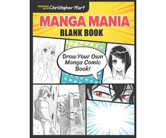 KNYGA Christopher Hart Manga Mania Blank Book