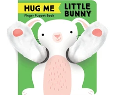 KNYGA Chronicle Books Staff Hug Me Little Bunny: Finger Puppet Book