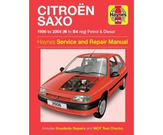 KNYGA Citroen Saxo Petrol &amp; Diesel (96 - 04) Haynes Repair Manual